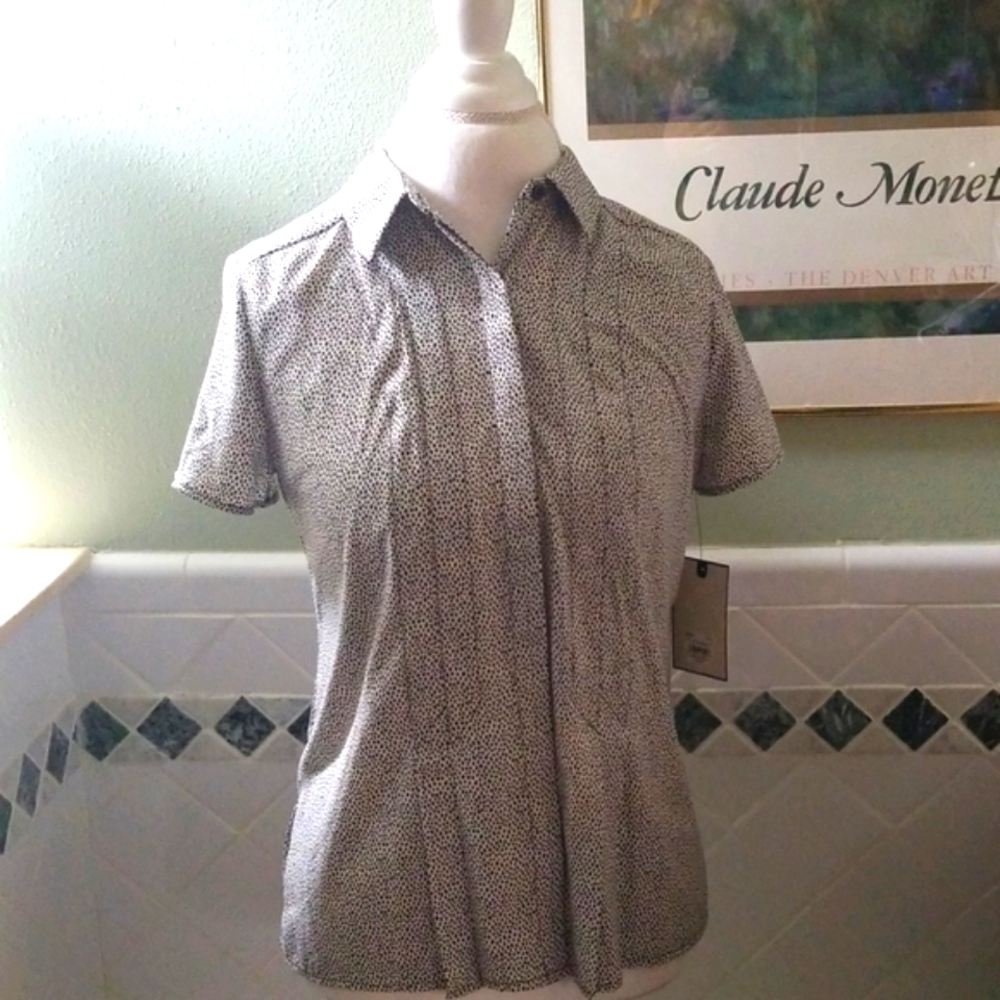 Dana Buchman M blouse